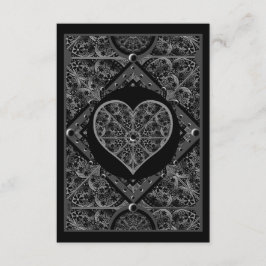 Keramische kant Zwart Informatiekaartje