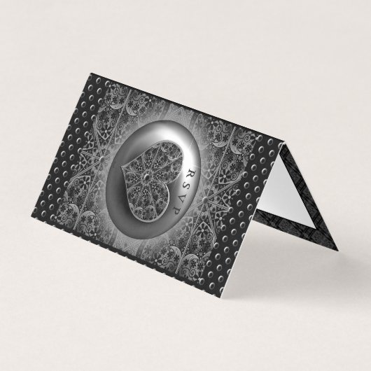 Keramische kant zwart kaart (Voorkant)