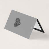 Keramische kant zwart kaart (Achterkant)