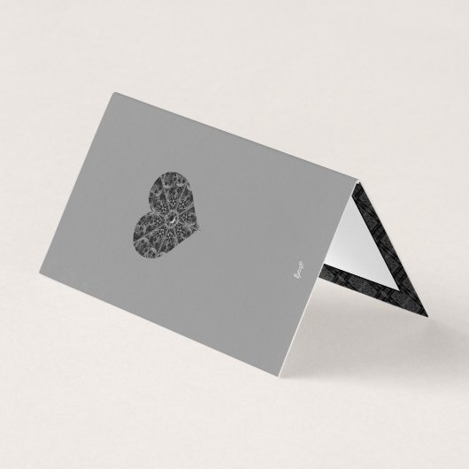 Keramische kant zwart kaart (Achterkant)