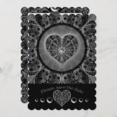 Keramische kant zwart kaart (Voorkant / Achterkant)