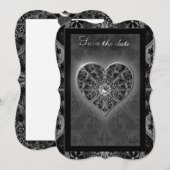 Keramische kant zwart kaart (Voorkant / Achterkant)