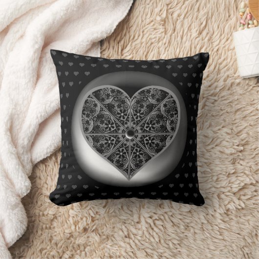 Keramische kant zwart kussen (Deken)