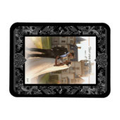 Keramische kant Zwart Magneet (Horizontaal)