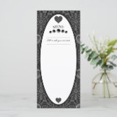 Keramische kant zwart menu (Staand voorkant)