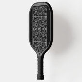 Keramische kant zwart pickleball paddle (Links)