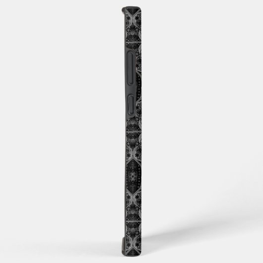 Keramische kant zwart samsung galaxy hoesje (Rechterkant)