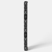 Keramische kant zwart samsung galaxy hoesje (Linkerkant)