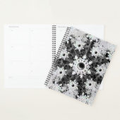 Keramische kant zwart & sneeuwvlok planner (Display)