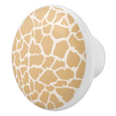 Keramische Kast Knob-Giraffe Print Keramische Knop (Rechts)