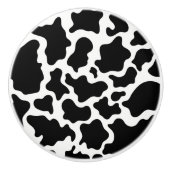 Keramische Kast Knob-Koe Print Keramische Knop (Voorkant)
