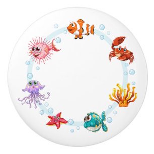 Keramische kast Knob-Zee Life Ceramic Knob. Knop