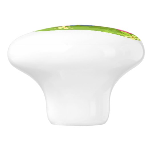 Keramische Kast Knop-Eenhoorn Keramische Knop (Zijkant)