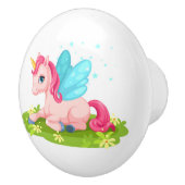 Keramische Kast Knop-Eenhoorn Keramische Knop (Rechts)