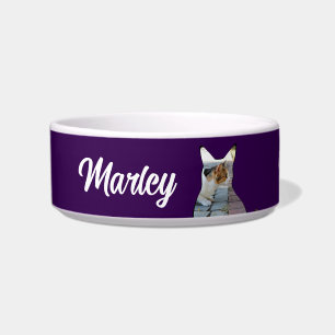 Keramische kattenfoto vorm  voerbakje