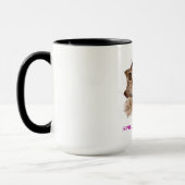 Keramische kattenkoffie Mok Tall Animal Mok (Links)
