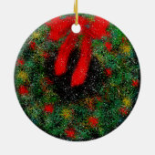 Keramische keramische cirkel door Kra Keramisch Ornament (Achterkant)