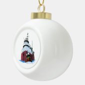 Keramische keramische keramiek keramische bal ornament (Rechts)