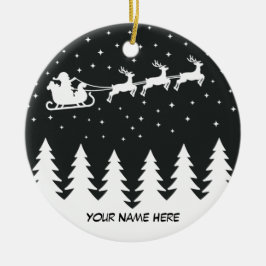  keramische keramische keramiekdecoratie met kerst keramisch ornament