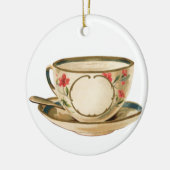 Keramische keramische keramiekronde voor Classy Keramisch Ornament (Links)