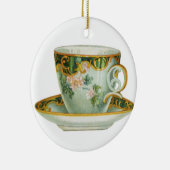 Keramische keramische keramiekronde voor Classy Keramisch Ornament (Rechts)