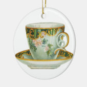 Keramische keramische keramiekronde voor Classy Keramisch Ornament (Links)