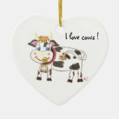 Keramische keramische keramische keramische koe me keramisch ornament (Voorkant)