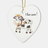 Keramische keramische keramische keramische koe me keramisch ornament (Links)