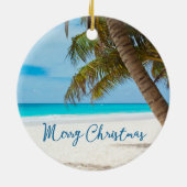 Keramische keramische keramische palmboom keramisch ornament (Achterkant)