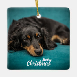 keramische keramische keramische sieraardehond Cut Keramisch Ornament