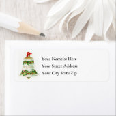 Keramische keramische kerstbal  etiket (Insitu)