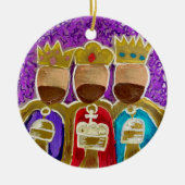 Keramische keramische kerstversiering van 3 kg keramisch ornament (Voorkant)