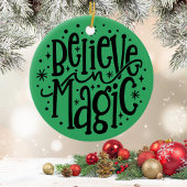 Keramische Kerst Ornament Geloof in magie