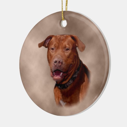 Keramische kerstboomversiering keramisch ornament (Links)