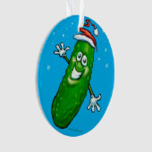 keramische kerstkaarsversiering ornament (voorkant)