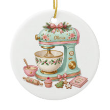 Keramische Kerstornament voor Standmixer Backliefh
