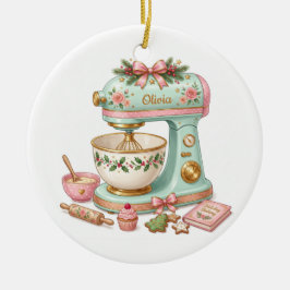 Keramische Kerstornament voor Standmixer Backliefh Keramisch Ornament