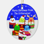 Keramische kerstversiering keramisch ornament (Links)