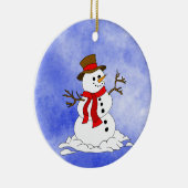 Keramische kerstversiering keramisch ornament (Rechts)