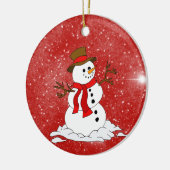 Keramische kerstversiering keramisch ornament (Links)