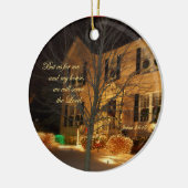 Keramische kerstversiering keramisch ornament (Links)