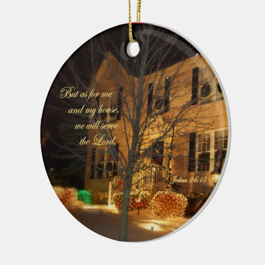 Keramische kerstversiering keramisch ornament (Links)