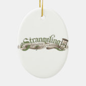 Keramische kerstversiering met Vorstdraakje Keramisch Ornament (Achterkant)