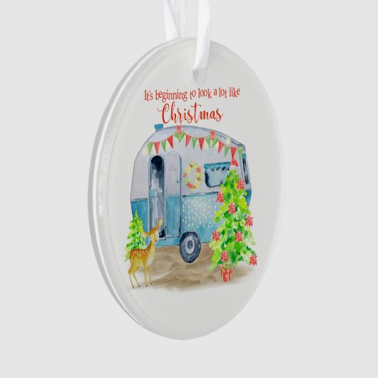 Keramische kerstversiering ornament (voorkant)