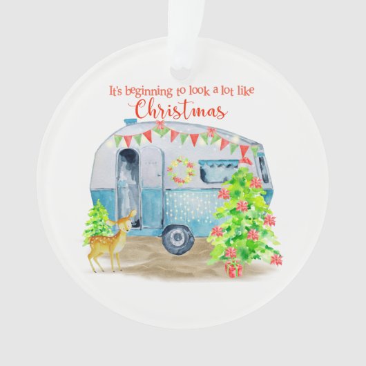 Keramische kerstversiering ornament (voorkant)