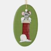 Keramische kerstversiering voor feestdag keramisch ornament (Rechts)