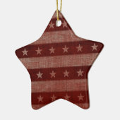 Keramische kerstversiering voor sterren en strips keramisch ornament (Links)