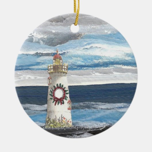 Keramische kerstversieringen keramisch ornament (Voorkant)