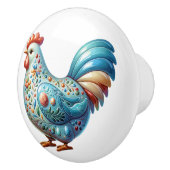 Keramische kip thema keramische knop (Rechts)