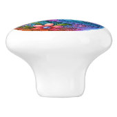 Keramische kip thema keramische knop (Zijkant)